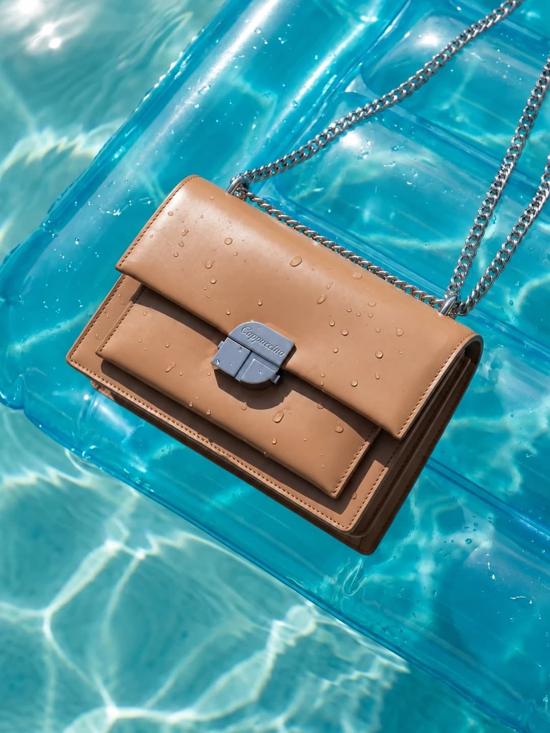 Cowhide Chain-Strap Shoulder Bag — cowhide development reference