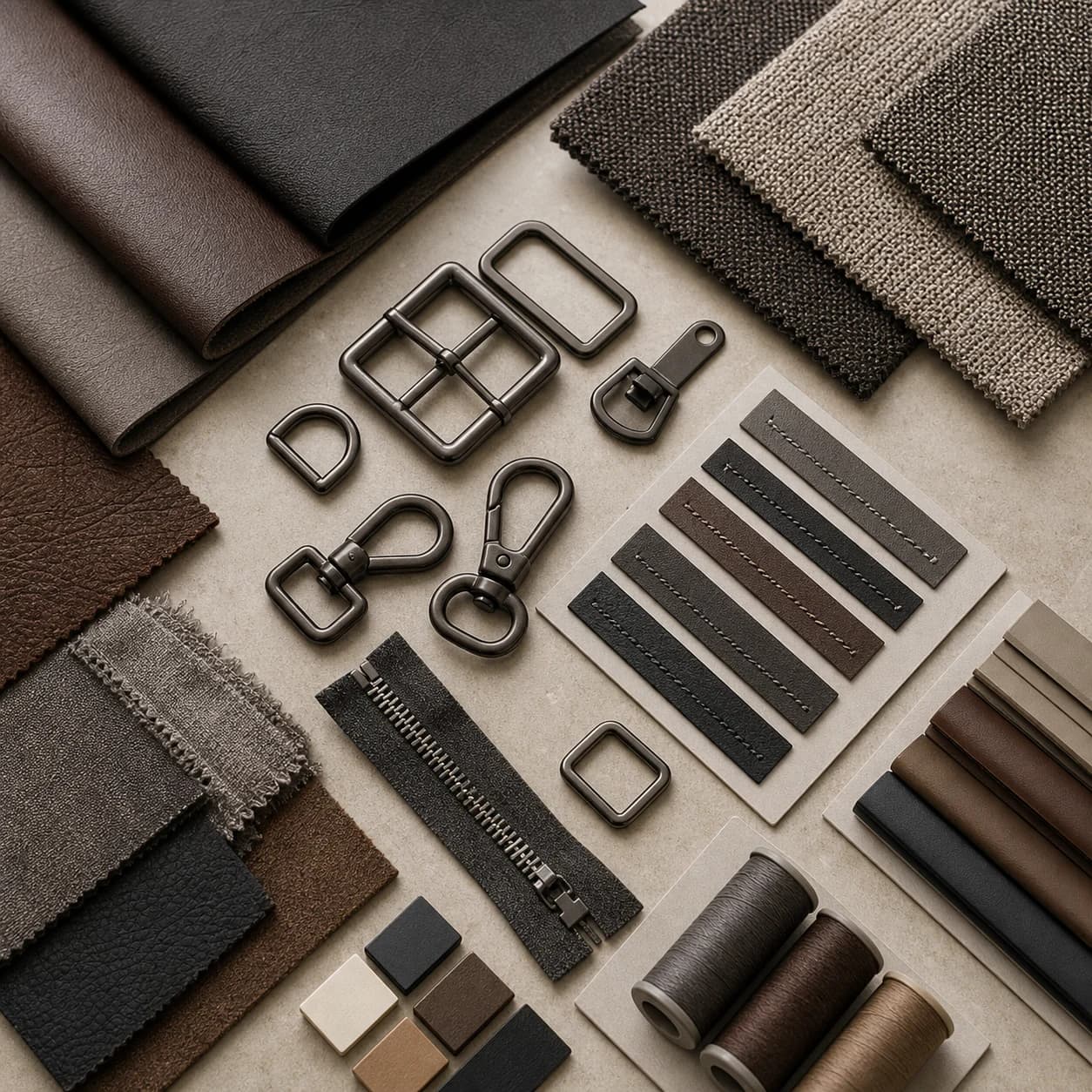 Material and structure reviewed before a business tote prototype