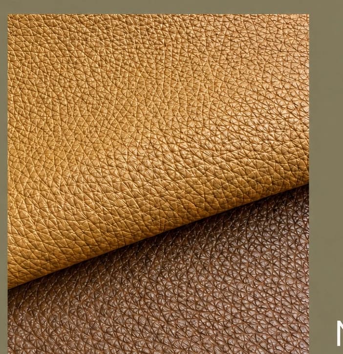 N2410 warm lychee Eco PU grain detail