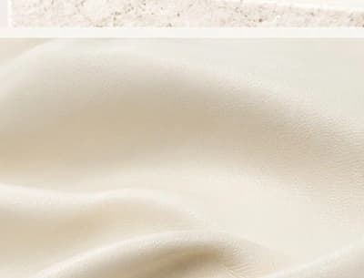 N2413 soft cream Eco PU surface detail